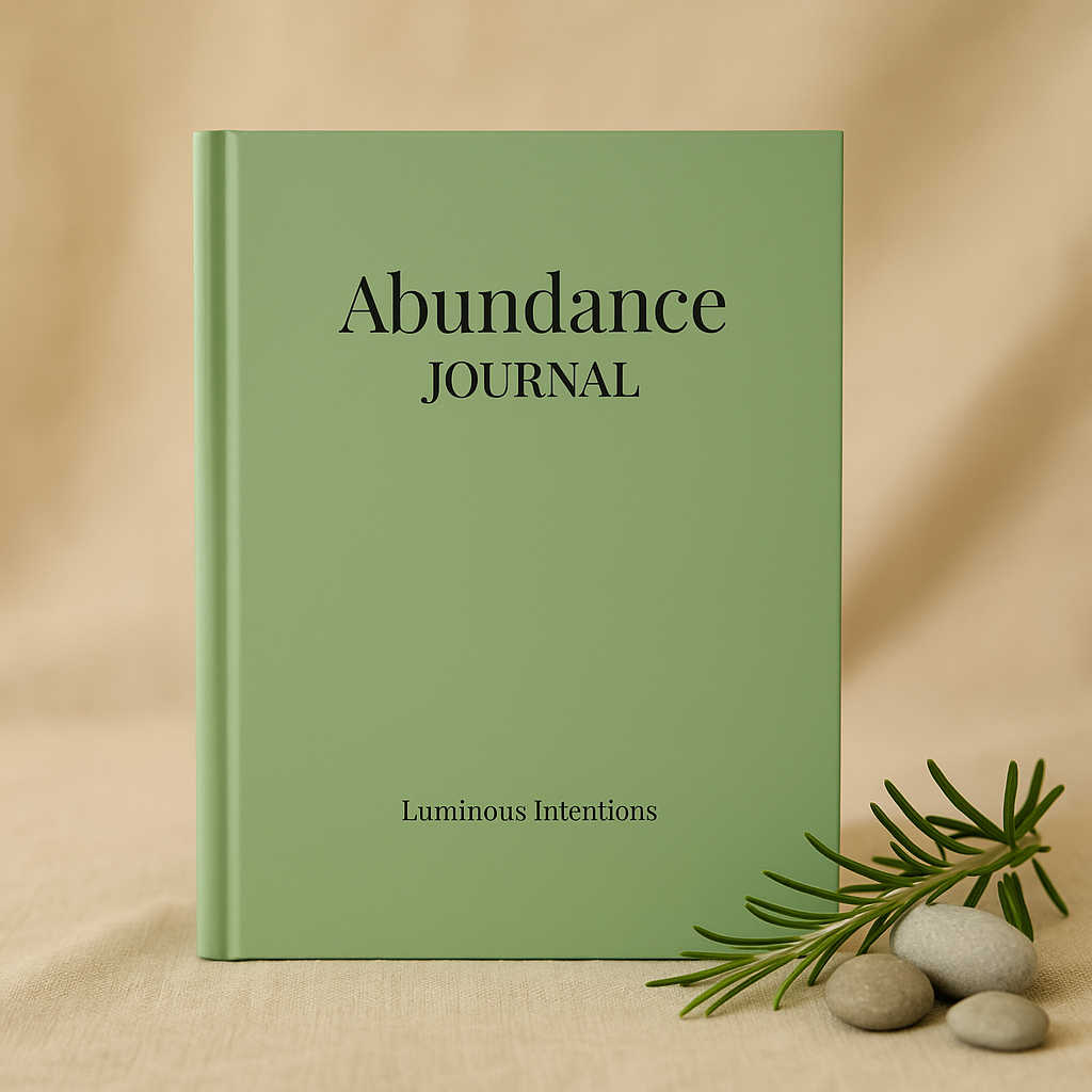 Journal - Abundance Hardcover Journal for Mindfulness, Self-Reflection
