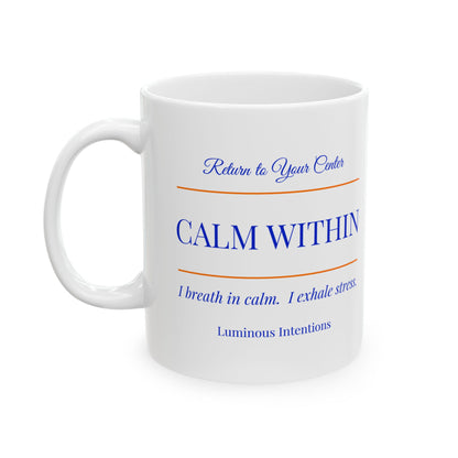 Mug - Calm Within - Flame-Free Ritual
