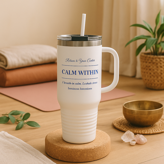 Travel Mug - Calm Within - Flame-Free Ritual