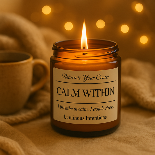 Candle - Calm Within – Return to Your Center