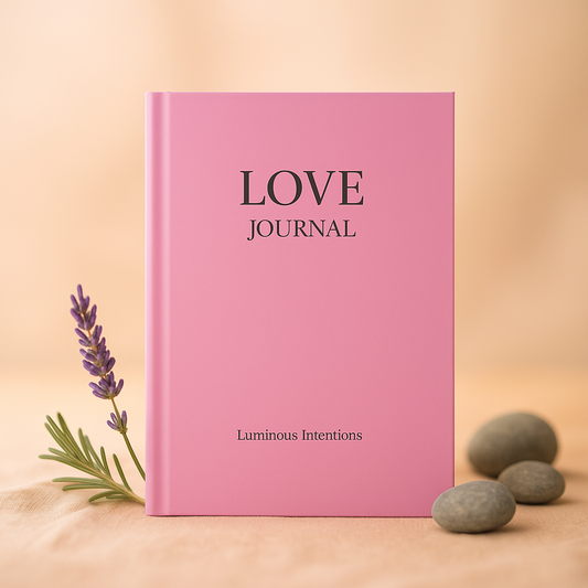 Journal - LOVE Hardcover Journal for Mindfulness, Self-Reflection