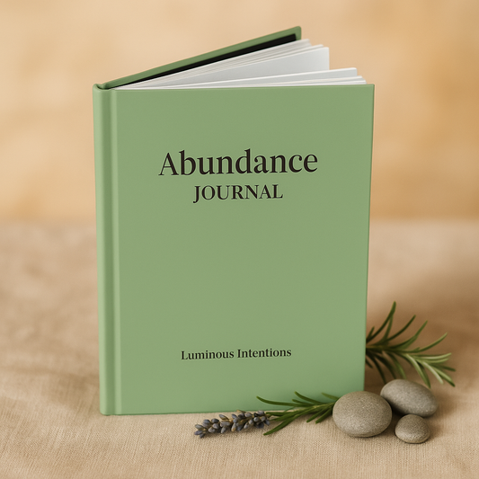 Journal - Abundance Hardcover Journal for Mindfulness, Self-Reflection
