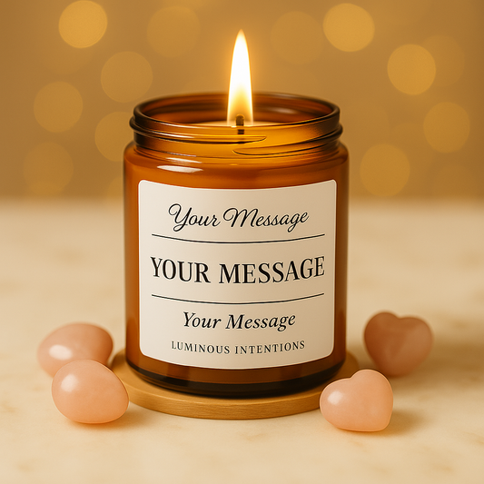 Candle - Custom “Your Message” Intention