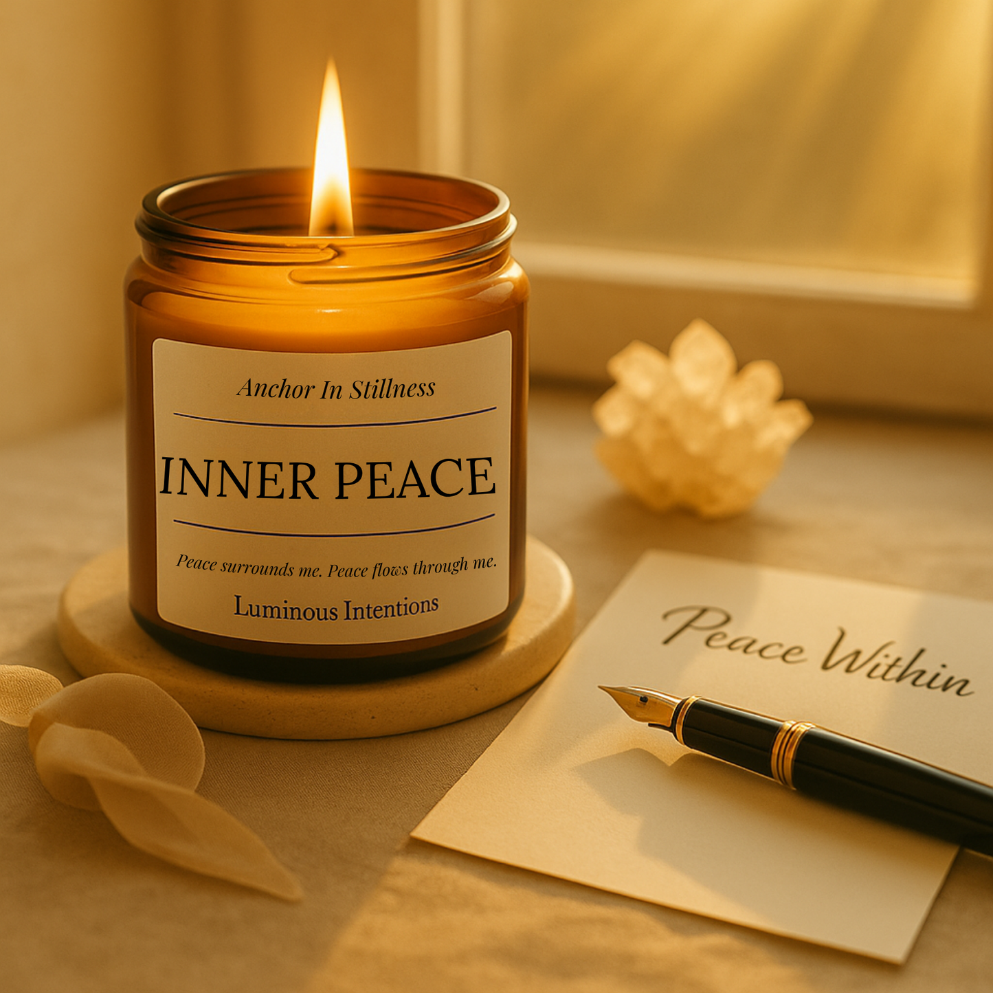 Candle - Inner Peace - Anchor In Stillness