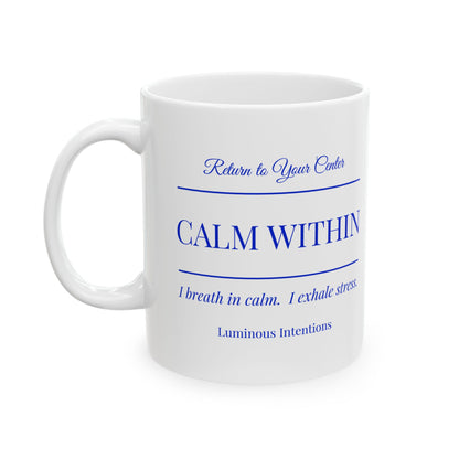 Mug - Calm Within - Flame-Free Ritual