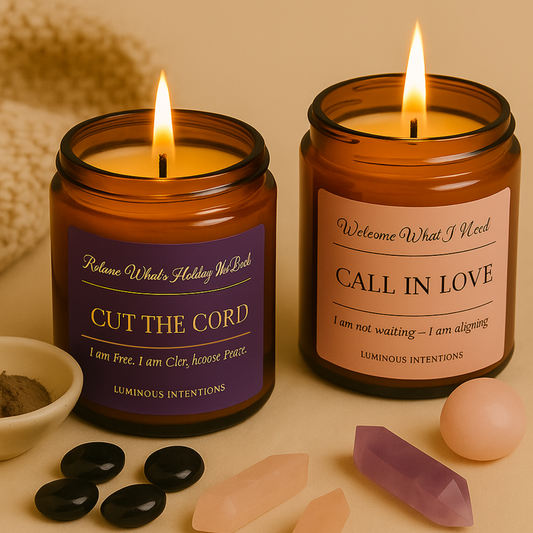 Kit - From No to Yes: The Cord-Cutting & Calling Ritual - 4oz Candles