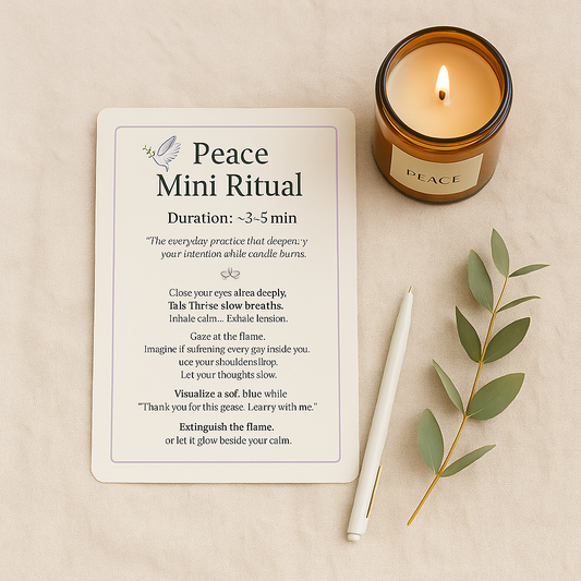 Script Peace Mini (Duration ~3-5 minutes) - FREE Digital Download