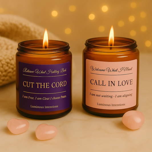 Kit - From No to Yes: The Cord-Cutting & Calling Ritual - 9oz Candles